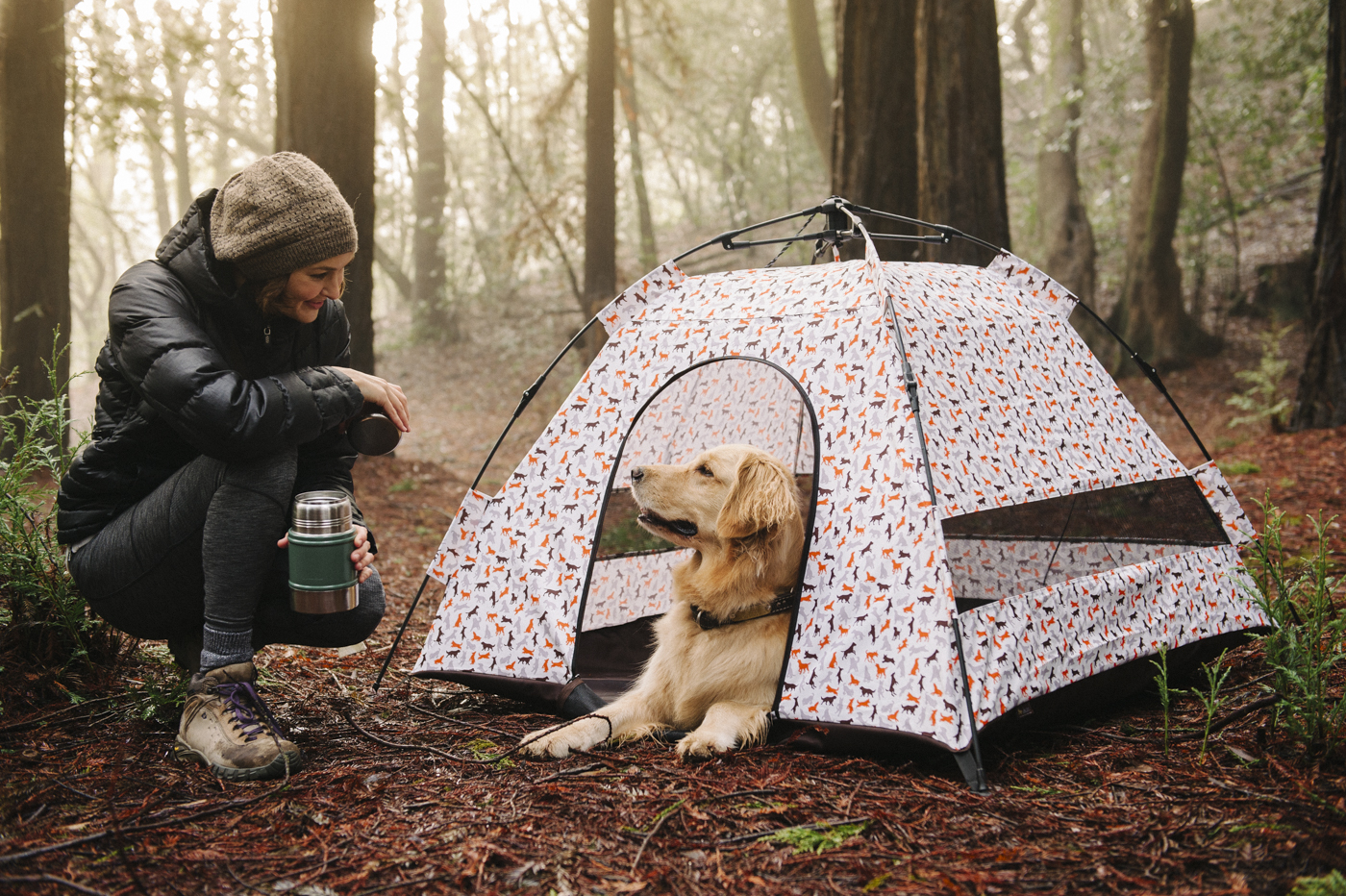 dog tent bed