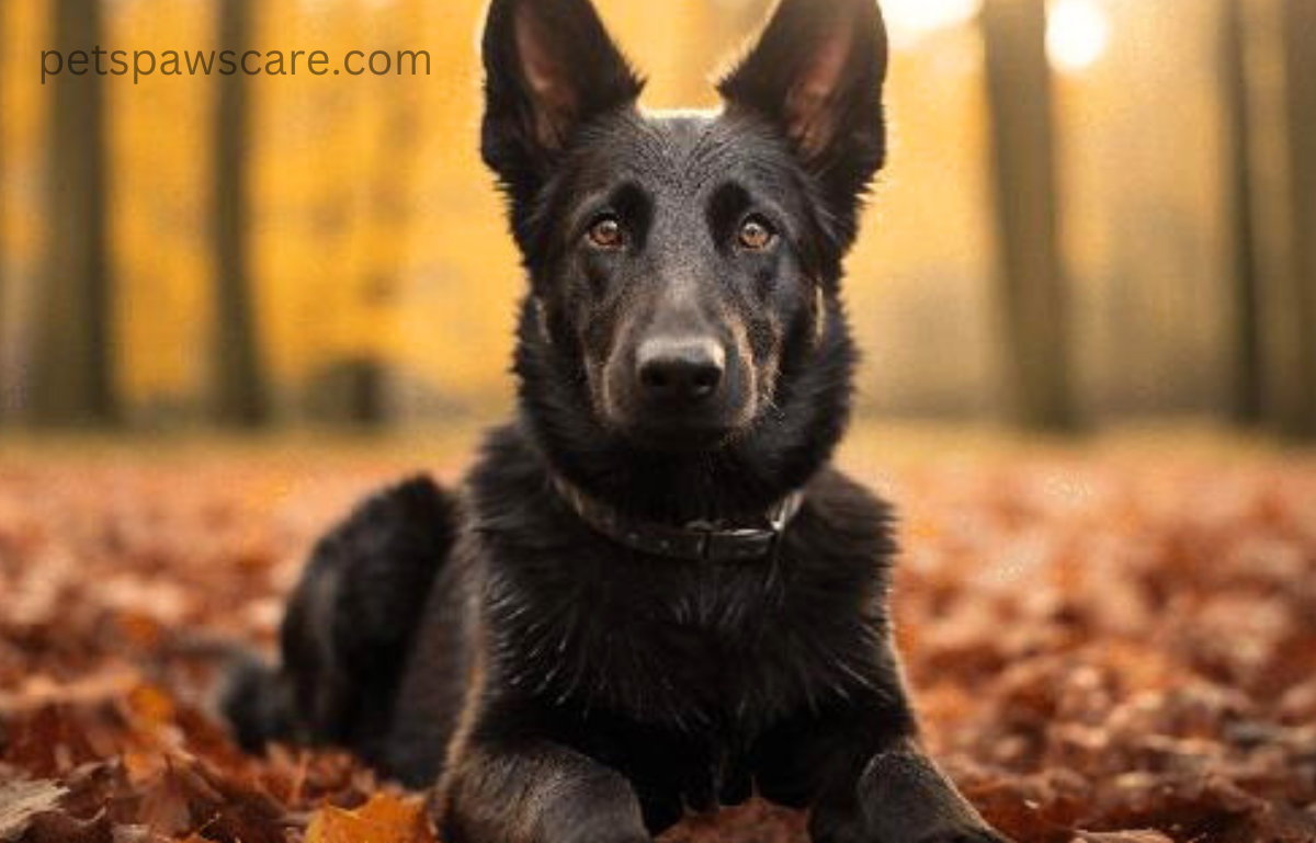 black german shepherd puppy 